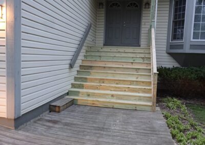 Entryway Stairs – Reconstruction